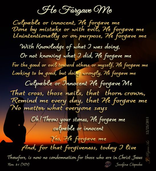 He Forgive Me