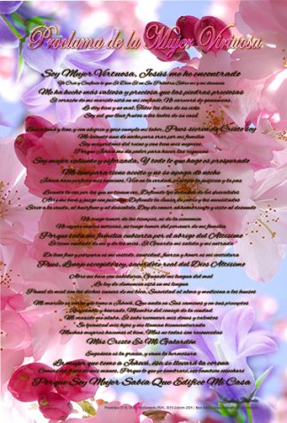 Proclama y Declaración de la Mujer Virtuosa